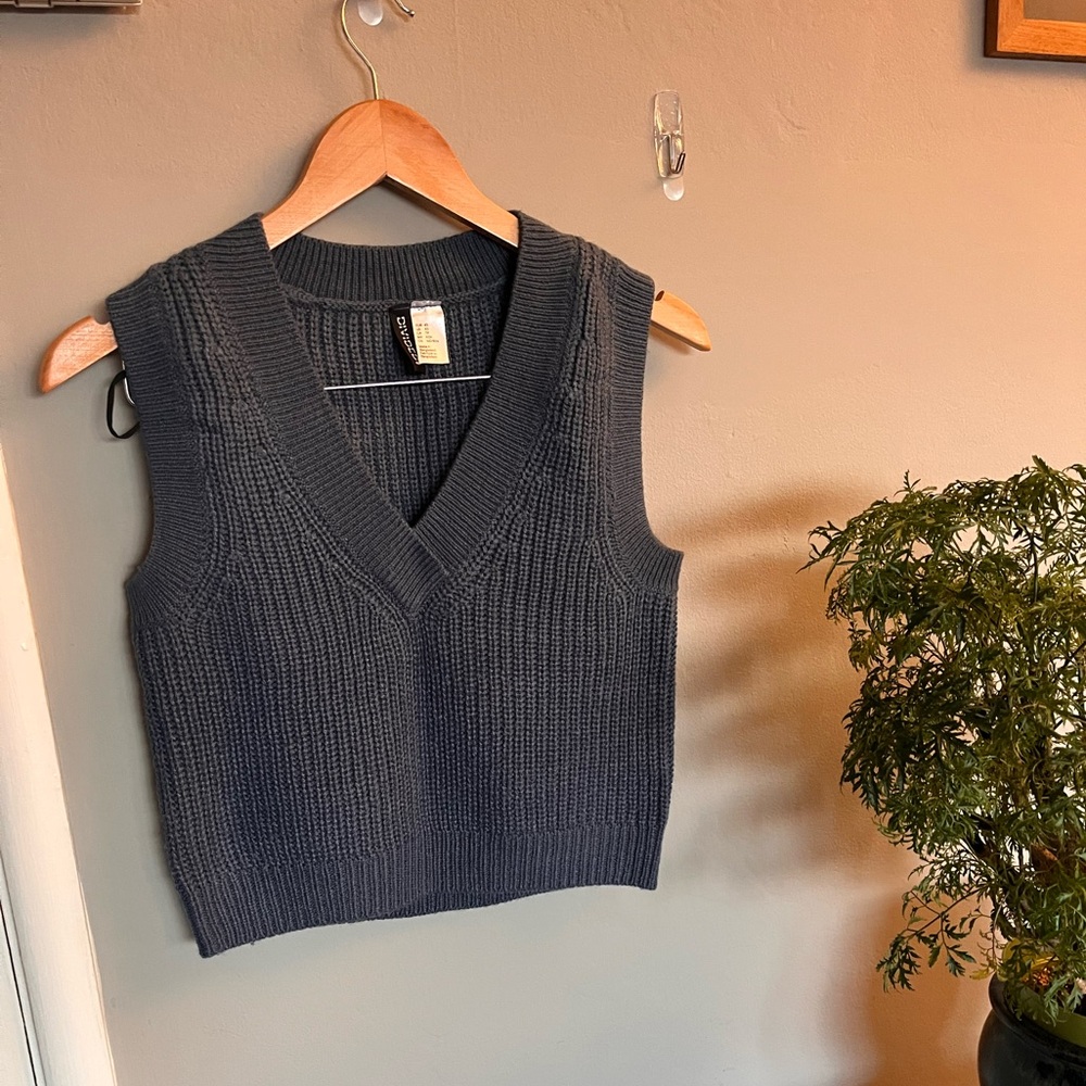 H&M Divided Knit Sweater Vest